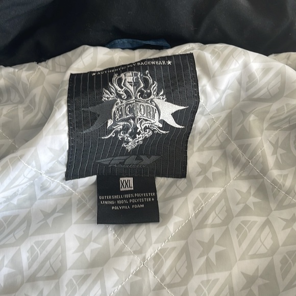 XXL Fly Racing Dual Zipper Vented Jacket - Picture 4 of 7